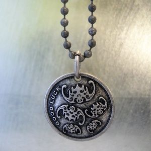 Marc Jacobs Good Luck Charm Necklace (Bats)